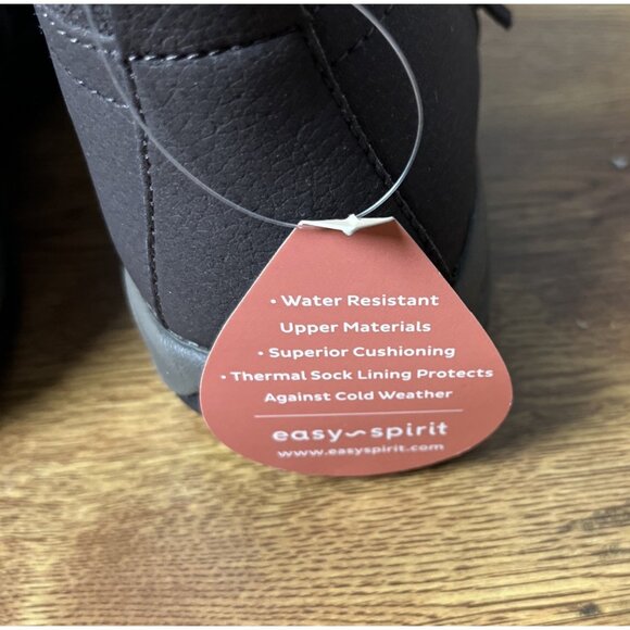 Easy Spirit Womens Epic Brown Suede Ankle Boots Shoes Size 6 M - Picture 6 of 9